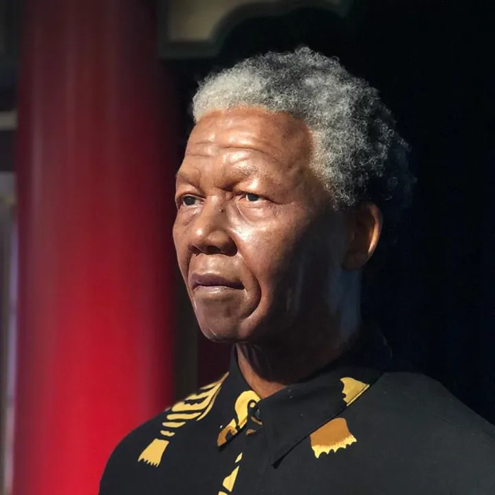 nelson mandela waxwork